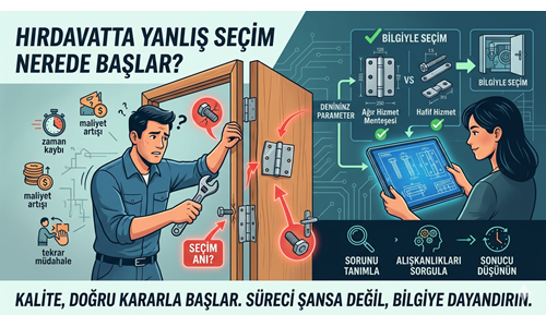 Hırdavat Seçiminde Doğru Karar