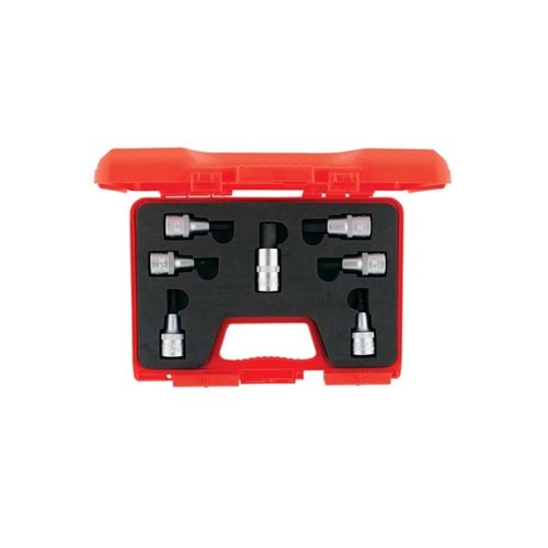 İzeltaş 1/2'' Lokmalı Allen Uç Takımı (60Mm - 7 Parça) 1113001107