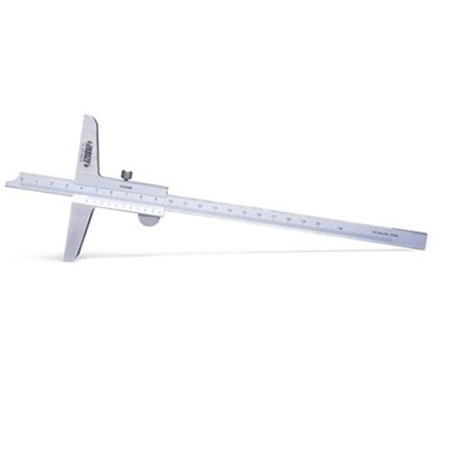 İnsize Mekanik Derinlik Kumpası Standart Model 0-200Mm 0.05Mm 1240-200