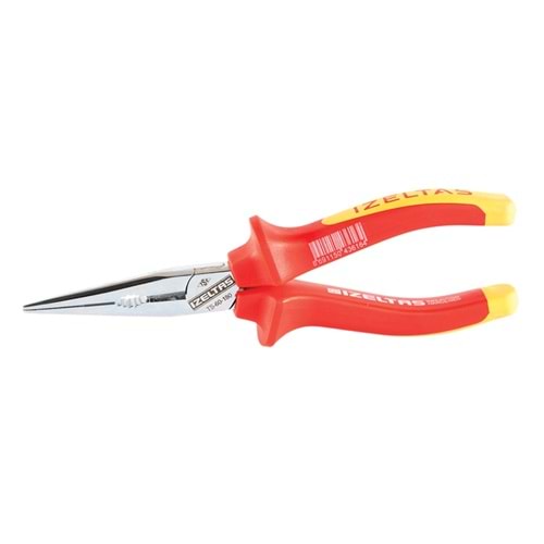 İzeltaş 180 Mm Düz Kargaburun Elektrikçi İzoleli 1000 V 3220136180