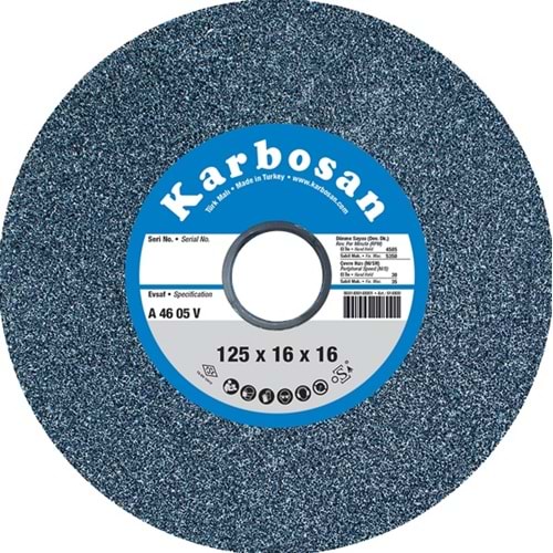 Karbosan 125x16x16 NK 36 Zımpara Taşı 914790