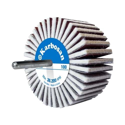 Karbosan 30x15 Saplı Mop Zımpara Kecelı Kombı 955210