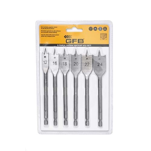 Gfb YAPRAK MATKAP UCU SET-6 PARÇALI 2171