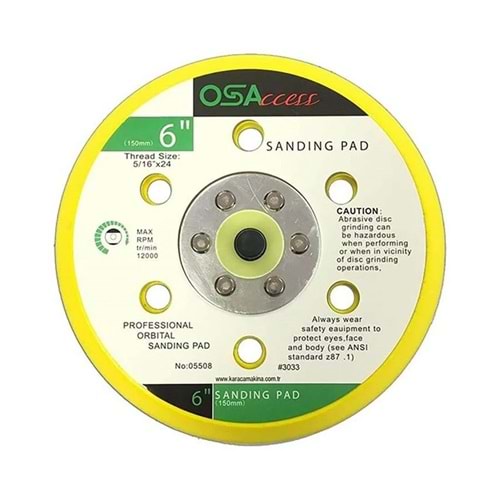 Osaka Taban 150Mm Delıklı Cırtlı OSA-C150