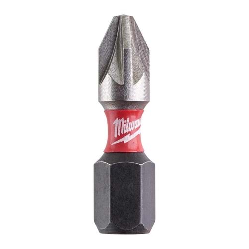 Milwaukee Bits Uç Pz2 25Mm 25Li Pkt Shockwave T4932430864