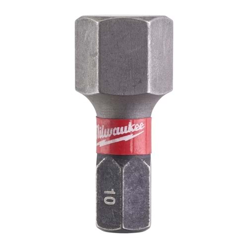 Milwaukee Bits Uç Hex10,0Mm 25Mm 2'Li Pkt Shockwave İmpact T4932430899