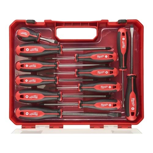 Milwaukee Trı-Lobe Tornavida Set 12 Parça T4932472003
