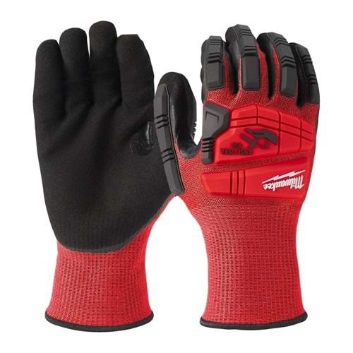 Milwaukee Darbeye Ve Kesilmeye Dayanıklı Eldiven (Seviye 3) - 11/Xxl T4932478130
