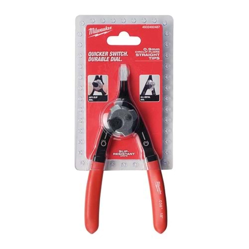 Milwaukee Segman Pensesi Küçük - Düz 0.9Mm T4932492487