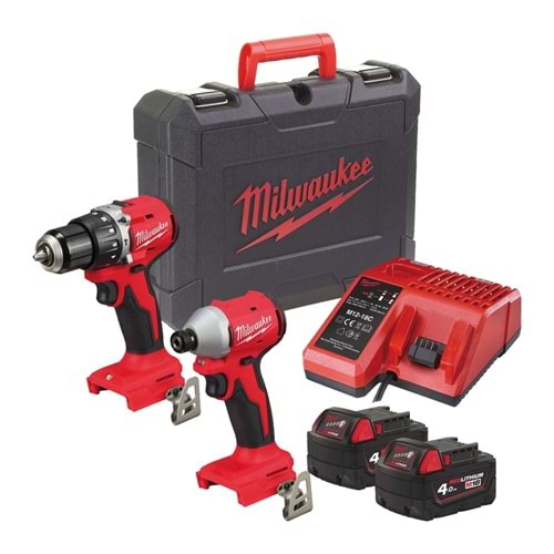 Milwaukee M18 Blcpp2A-402C 2Li Set ( Blpdrc-Blıdrc ) T4933492827