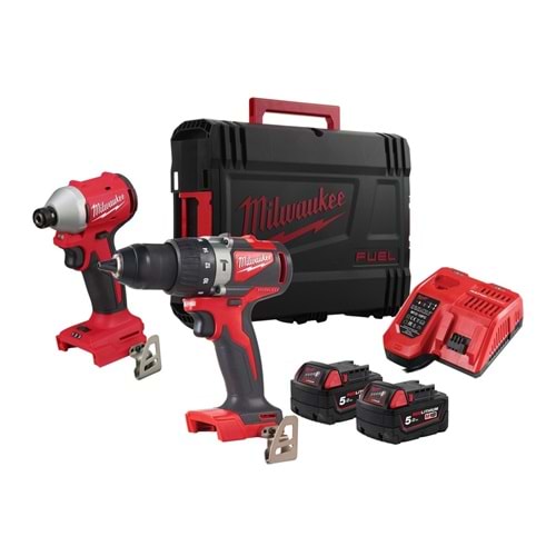 Milwaukee M18 Blpp2A3-502X 2 Li Set ( Blpd2-Blıdr) T4933492844