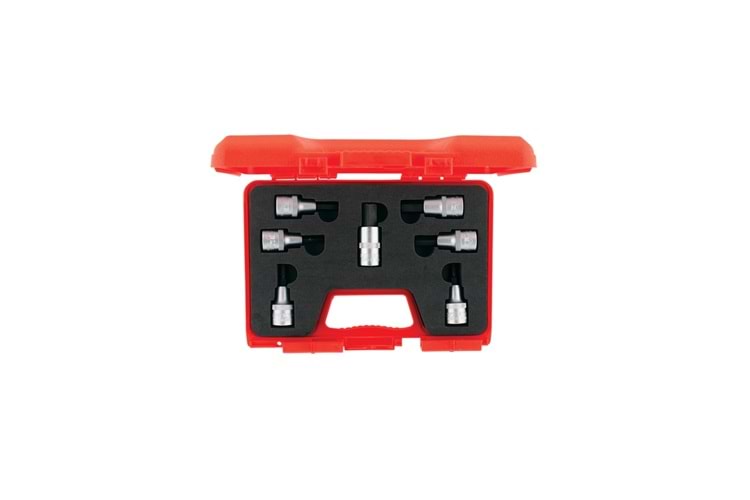 İzeltaş 1/2'' Lokmalı Allen Uç Takımı (60Mm - 7 Parça) 1113001107