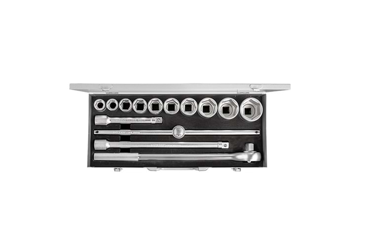 İzeltaş 3/4''' Altı Köşe Lokma Anahtar Takımı 14 Parça 1119006114