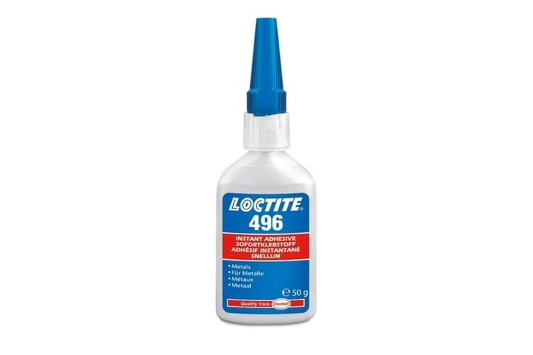 Loctite 496 Bo En/De Metil Bazlı Hızlı Yapıştırıcı 20 Gr 1920910