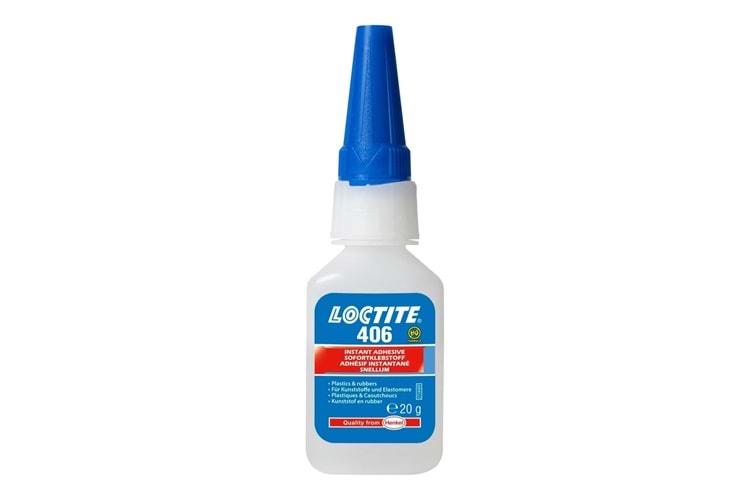 Loctite 406 Bo Efat Plastik Ve Kauçuk Hızlı Yapıştırıcı 20 Gr 195759