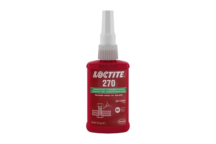 Loctite 270 Bo Efat Vida Sabitleyici Yüksek Mukavemetli 50 Ml 2813086