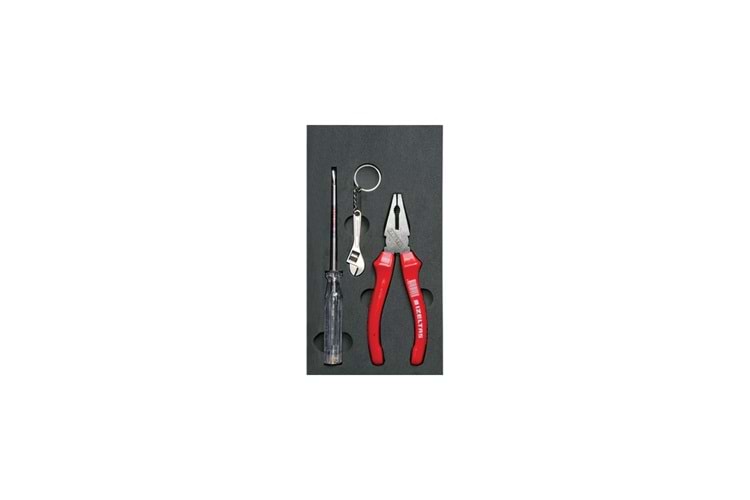İzeltaş Pense Ve Kontrol Kalemi 2'Li Set ( Anahtarlıklı ) 3020001002
