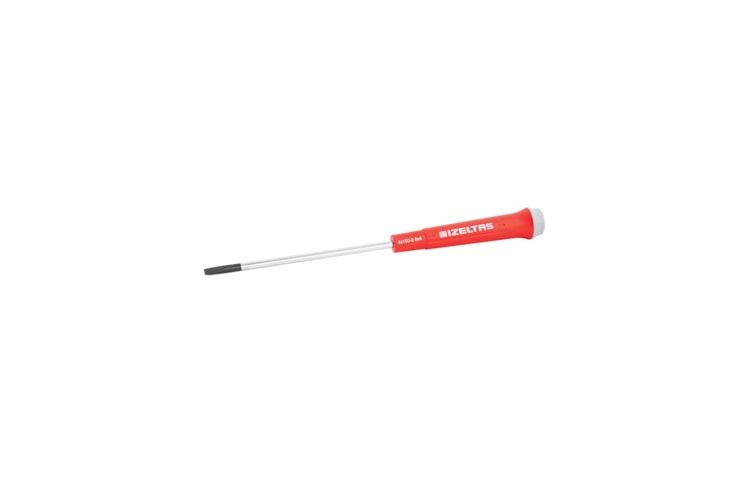 İzeltaş Elektronikçi Tip Klemens Düz Uçlu Tornavıda 4x80 4500170480