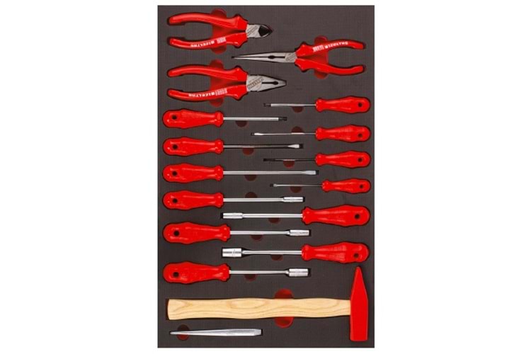 İzeltaş Partner Serisi Dolap 3. Çekmece İçi 17 Parça 8235003017