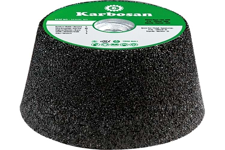 Karbosan 125x50 Konık Sc16 Burclu Mozx 914210
