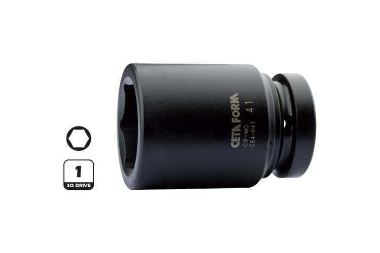 Ceta Form 16 Köşe Derin Havalı Lokma Anahtar-30Mm C84-H30