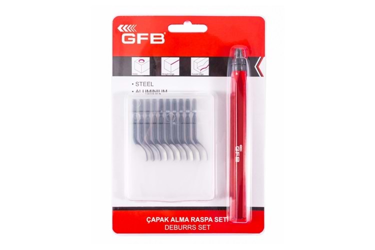 Gfb ÇAPAK ALMA RASPA SETİ 6660