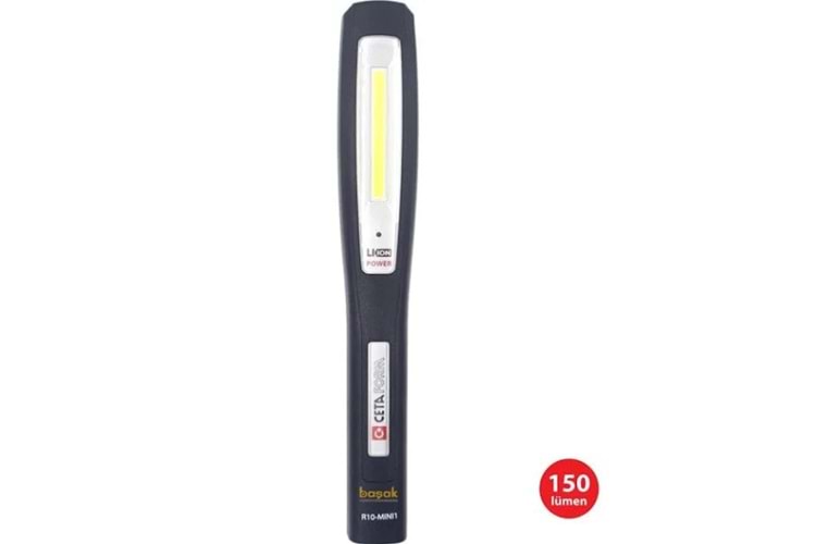 Ceta Form Şarjlı Led Kalem Tipi Çalışma Lambası - 150 Lümen R10-MINI1