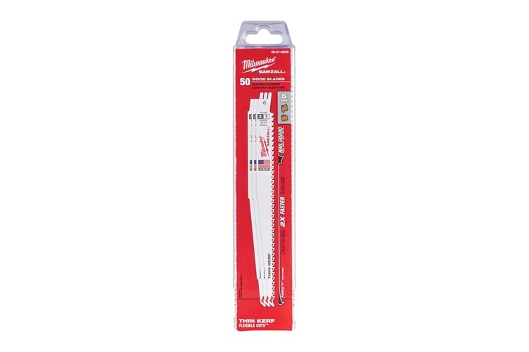 Milwaukee Kılıç Testere 230Mm Bi-Metal Ahşap/Pl S611Df 50 Li T48016036