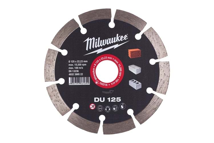 Milwaukee Testere Du 125X22Mm Genel Amaçlı Testere T4932399522