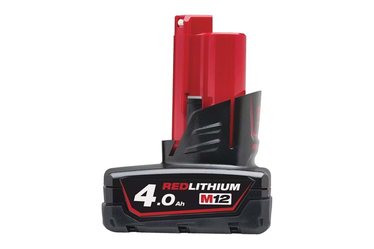 Milwaukee Akü M12B4 Redlithium-Ion 12V. 4,0Ah Mılwaukee T4932430065