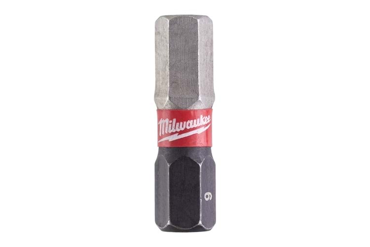 Milwaukee Bits Uç Hex6,0Mm 25Mm 2Li Pkt Shockwave İmpact T4932430897
