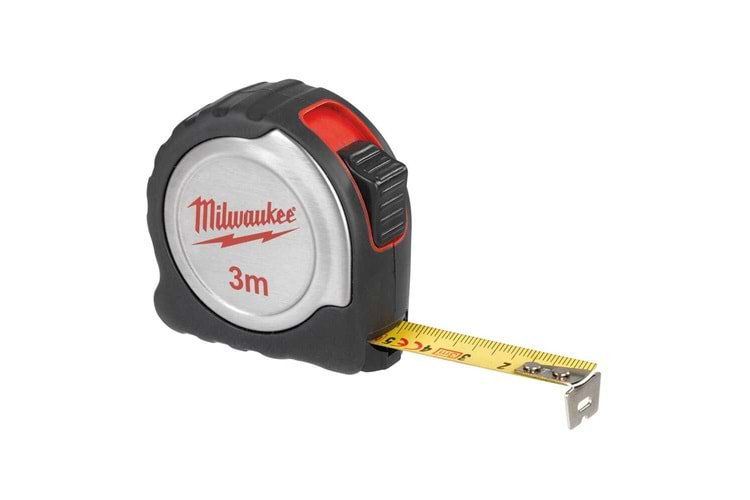 Milwaukee Şerit Metre Inox Gövde 3/16Mm T4932451637