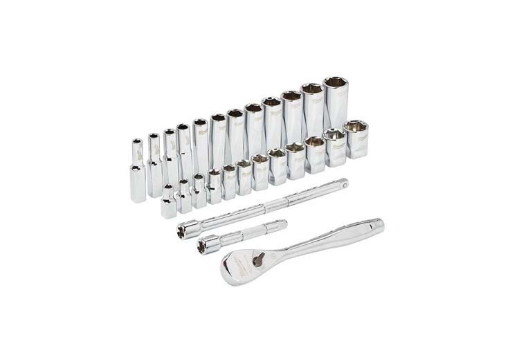 Milwaukee Lokma Takımı 1/4 İnç 28 Parça T4932464943
