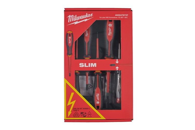 Milwaukee Trı-Lobe Vde Tornavida Set -5Pc T4932478737