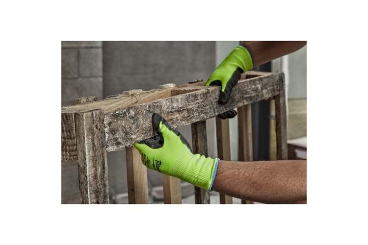 Milwaukee Yük Görünürlüklü 2. Der Kesik Korumalı Eldiven 9/L T4932479923