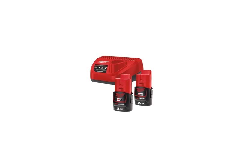 Milwaukee M12 Nrg-202 Akü+Şarj Cihazı Paket T4933459209