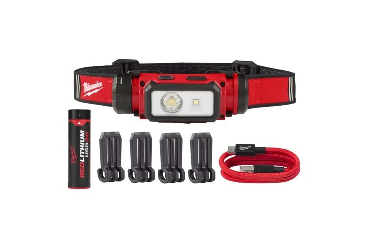 Milwaukee L4Hl2-301 Usb İle Sarj Edilebilir Baş Lambası T4933479963