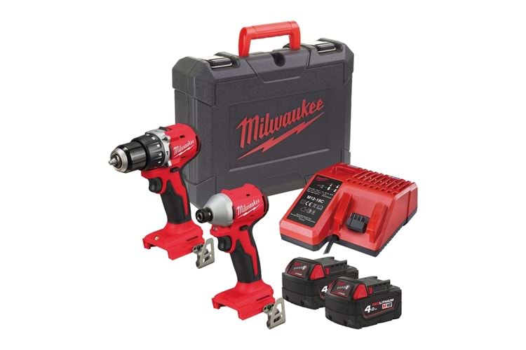 Milwaukee M18 Blcpp2A-402C 2Li Set ( Blpdrc-Blıdrc ) T4933492827
