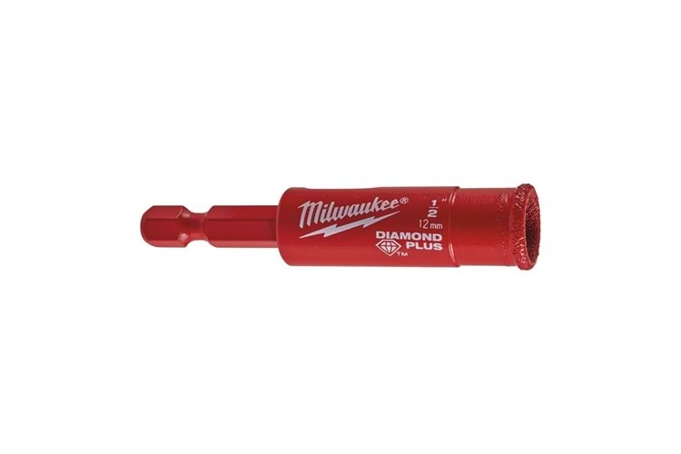 Milwaukee Hex Elmas Fayans Seramik Uç 12Mm 1/4 İnç T49560511