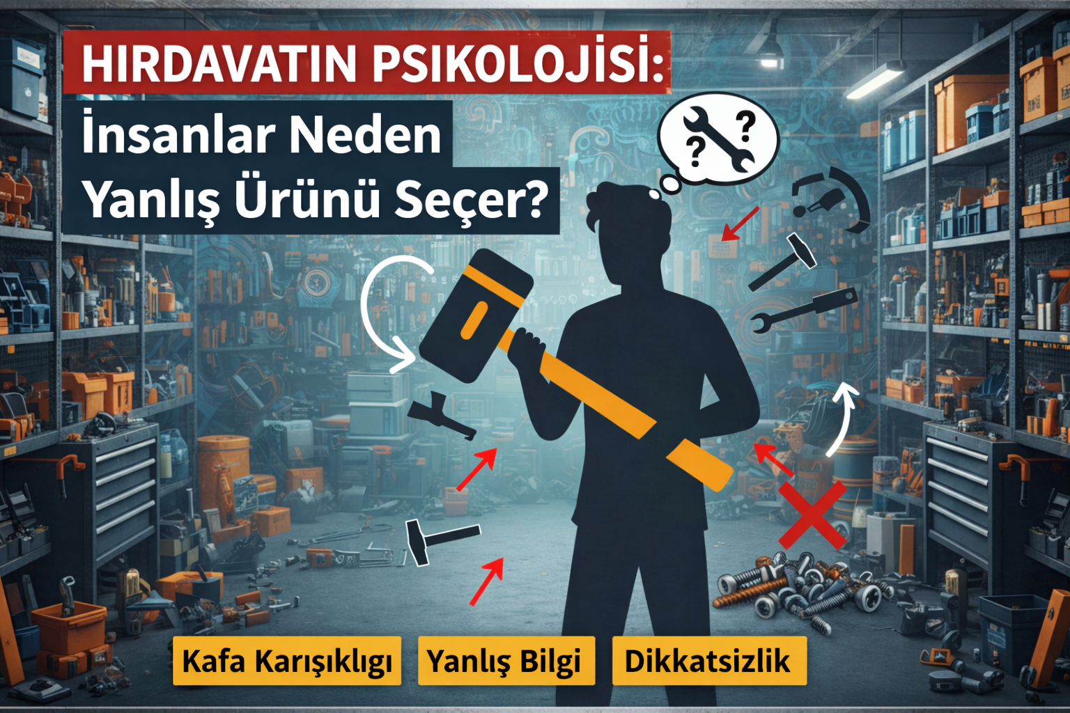 İnsanlar Neden Yanlış Hırdavat Ürünü Seçer? Hırdavatın Psikolojisi