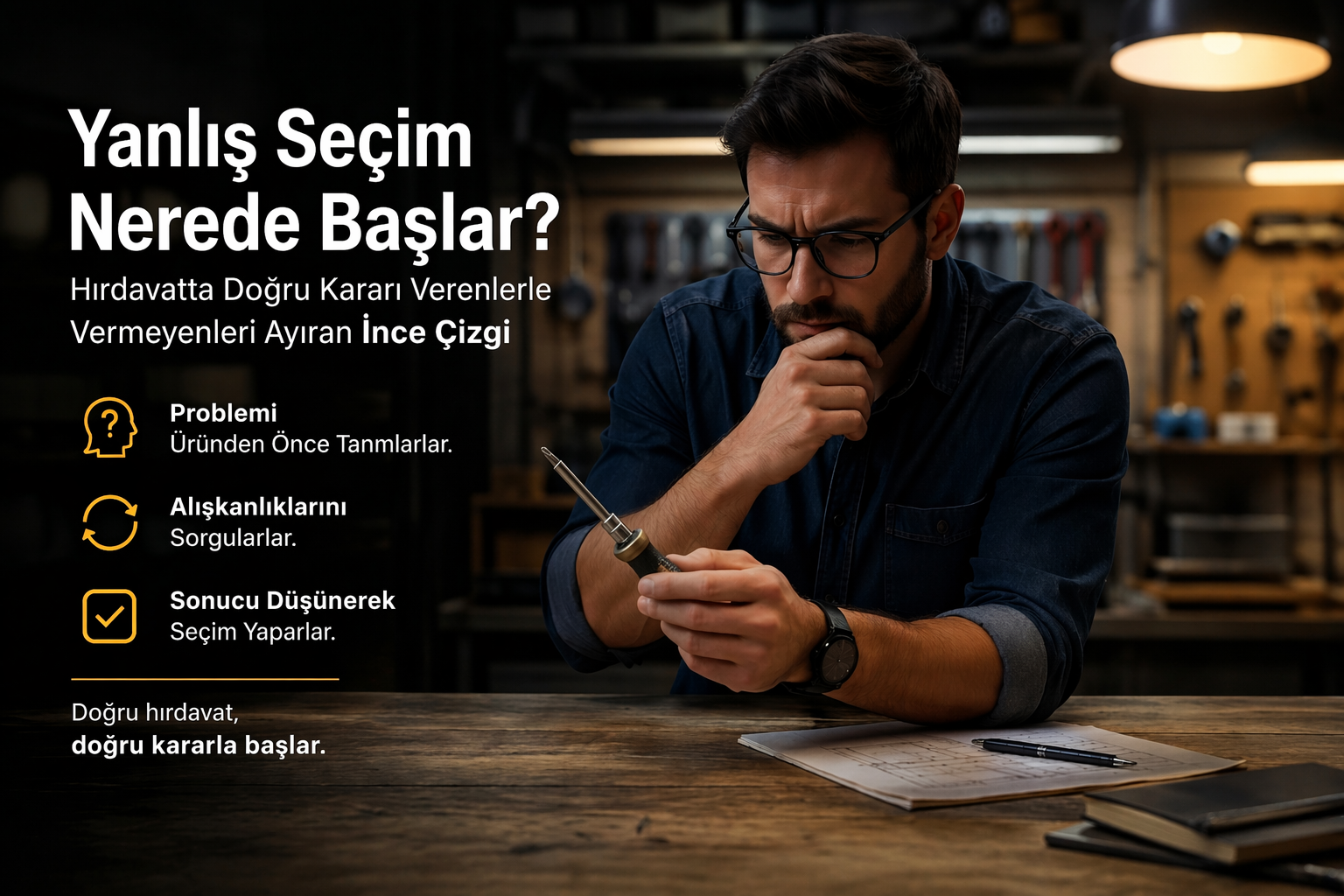 Hırdavat Seçiminde Doğru Karar