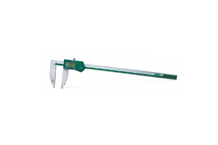 İnsize Dijital Kumpas - Tek Çeneli, Çene Boyu 60Mm 0-200Mm/0-8“ 0.01Mm/0.0005