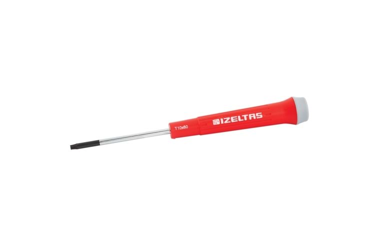 İzeltaş Elektronikçi Tip Klemens Torx Uçlu Tornavida T8x60 4530170860