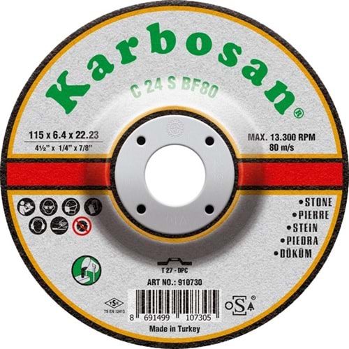 Karbosan 115x6,4x22 Sc Flex 910730