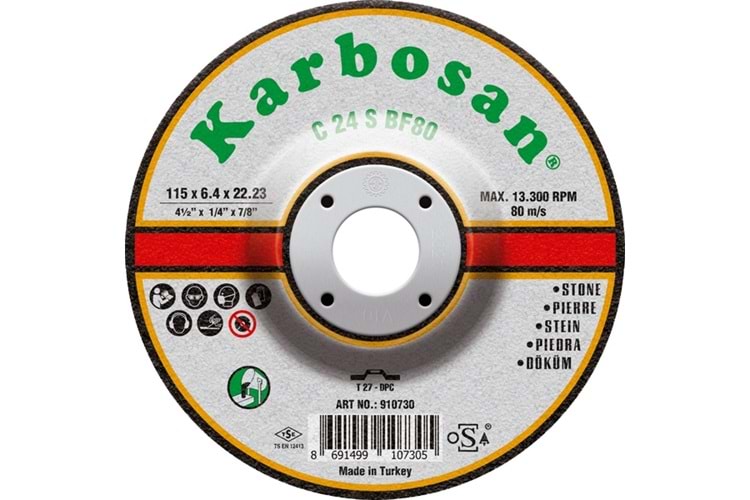 Karbosan 115x6,4x22 Sc Flex 910730