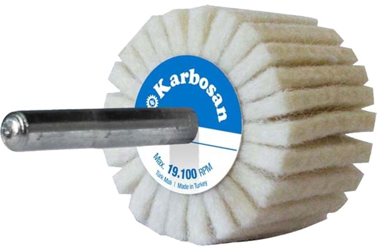 Karbosan 25x20 Saplı Mop Zımpara Keçeli 955187