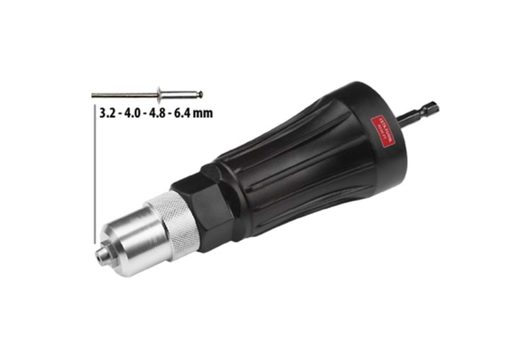 Ceta Form Perçin Pensi Adaptör Takımı (Elektrikli Aletler İçin) R03K-PT