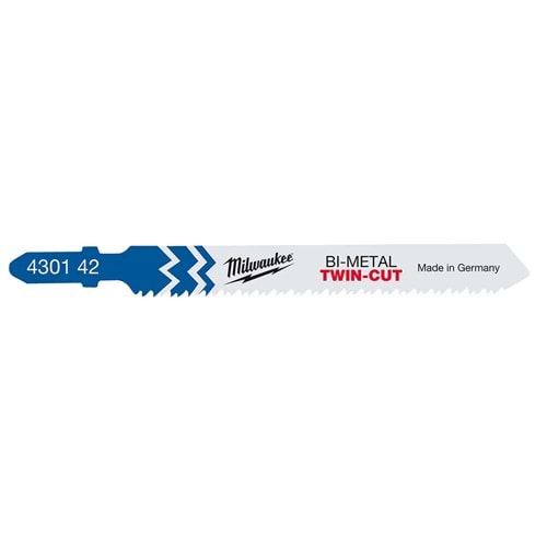 Milwaukee Dekupaj Bıçağı T123Xf 91Mm Bi-Metal Twın Cut Genel T4932430142