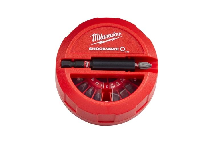 Milwaukee Bits Uç Seti 15 Parç Shockwave Impact Duty T4932430904