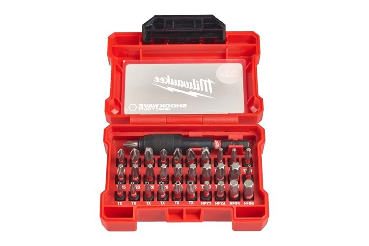 Milwaukee Shockwave Bits Uç Seti 32 Parça T4932464240